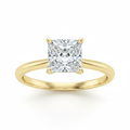 princess diamond solitaire ring